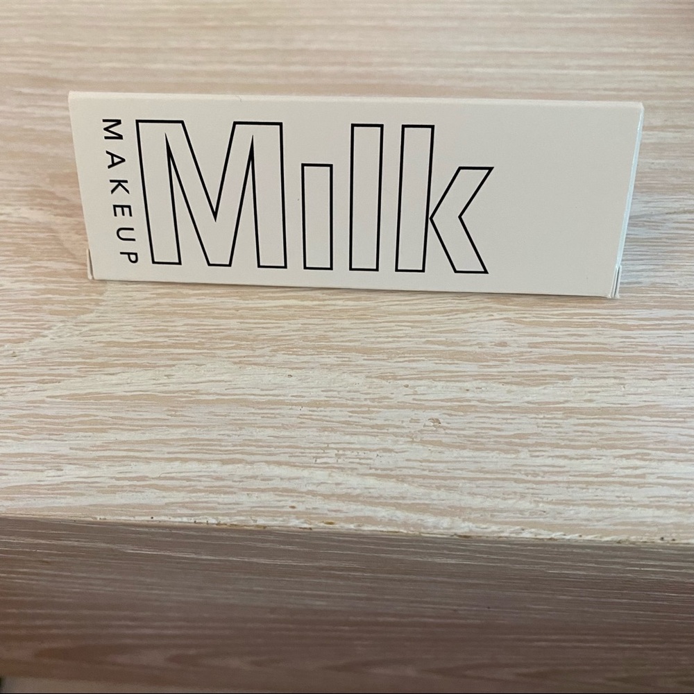 Milk Makeup mush fiber brown gel in shade diesel